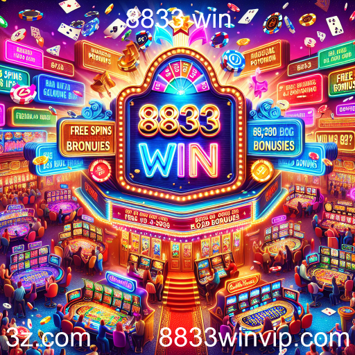 Descubra os Bônus e Promoções na 8833 Win